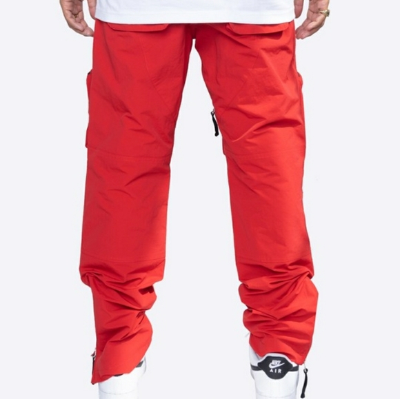 Red C4 Cargo Pants - Picture 3 of 4